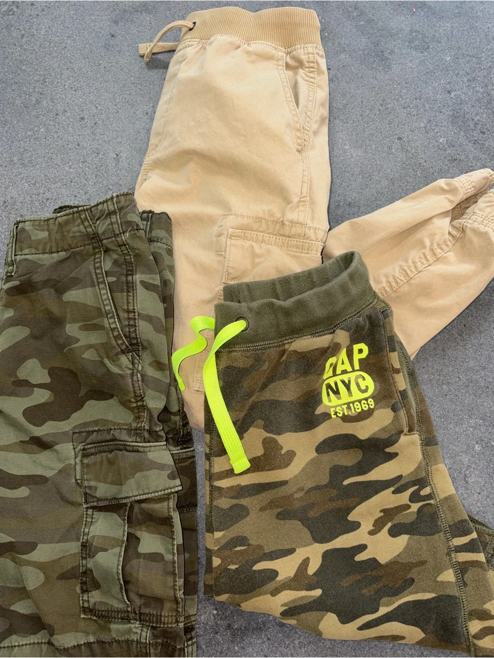 NWOT EUC Gap kids shorts joggers bundle boy's sz 10 12